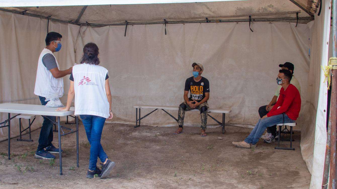 Health promotion in Matamoros Camp