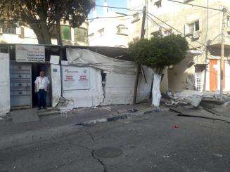 MSF clinic damaged in Gaza