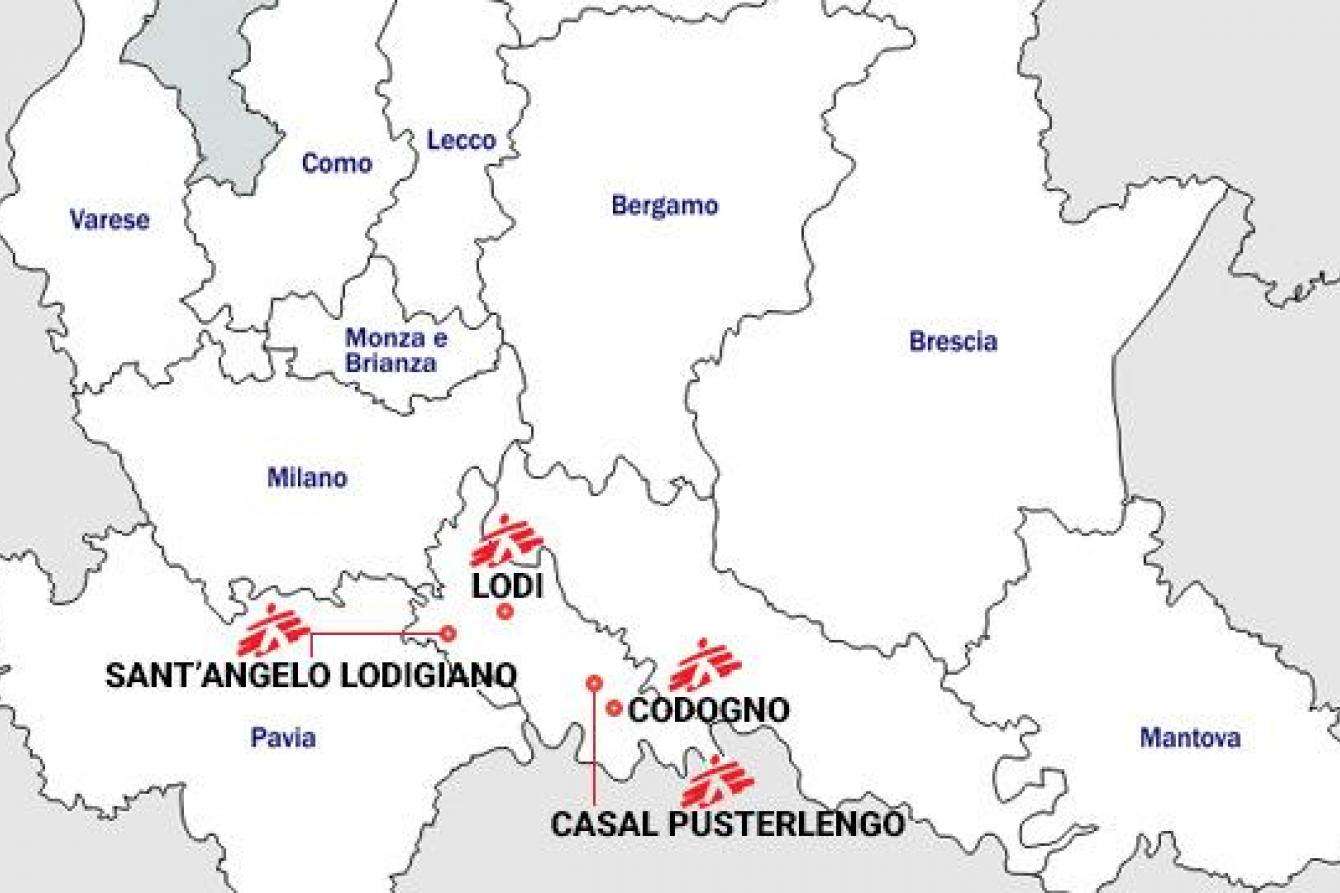 MSF coronavirus response in Italy