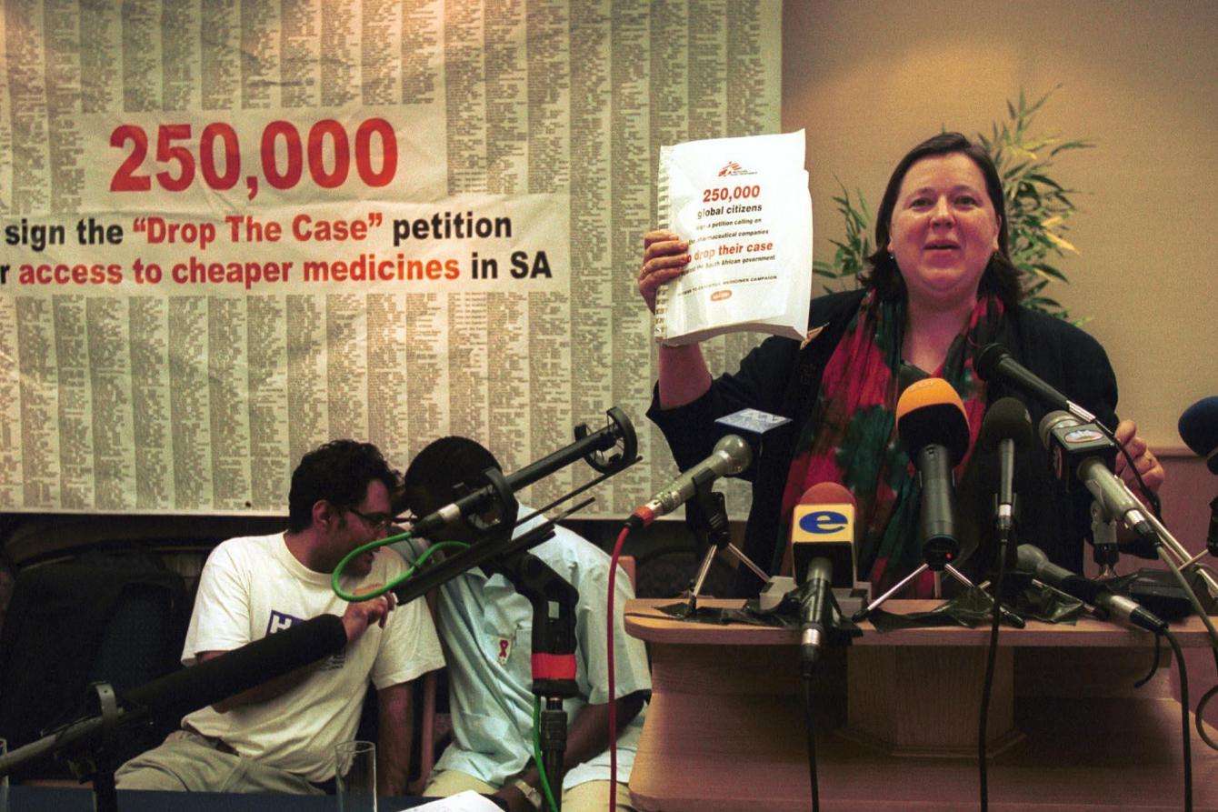 Press Conference in Pretoria, South Africa - April 19, 2001