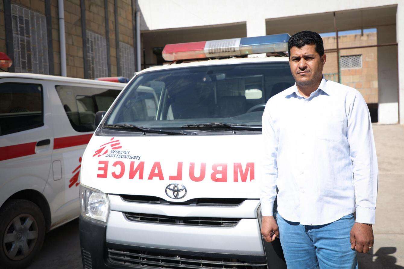 Osama Al-Mujahid, ambulance driver