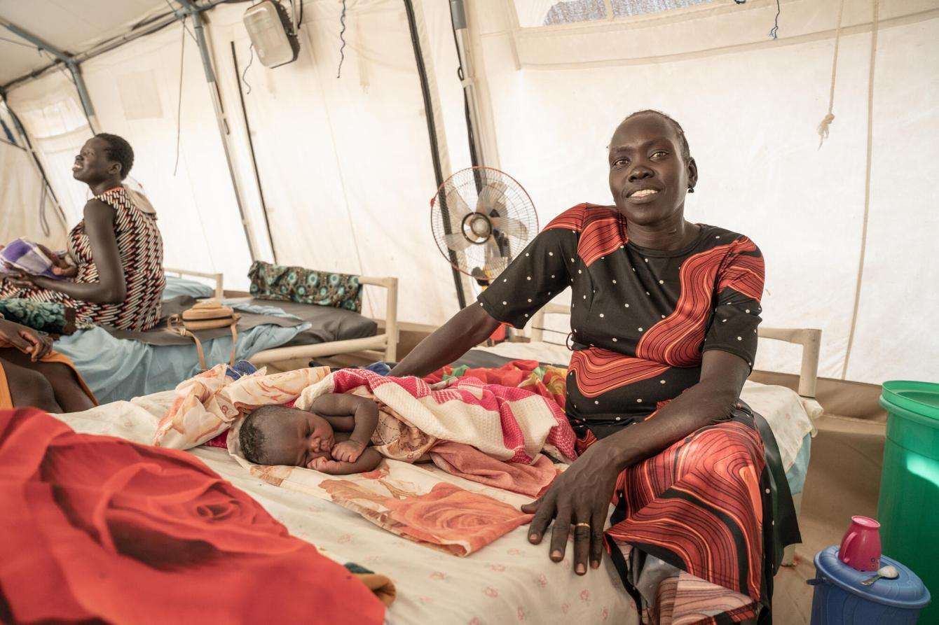Maternity unit - Mayen-Abun, northern part of South Sudan